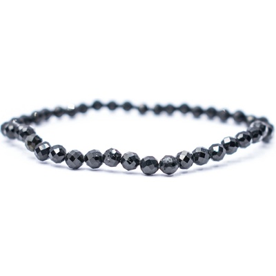 Milujeme kameny fazetovaný kuličkový turmalín černý NF162