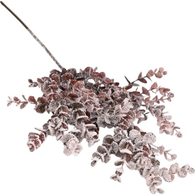 Sherin Umelá vetvička SNOW EUKALYPTUS 570 mm Bordová