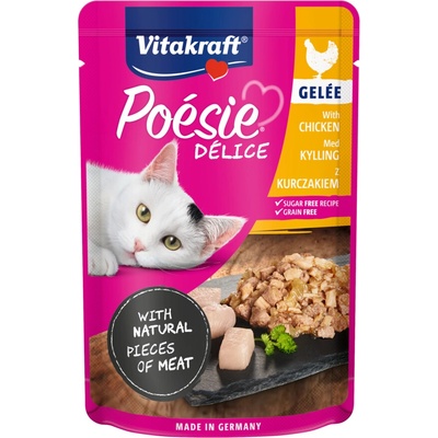 Vitakraft Poézia Délice Gelee kuracie 85 g