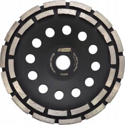 AW-Tools Diamantový kotouč na broušení betonu segmentový / 180mm Awtools