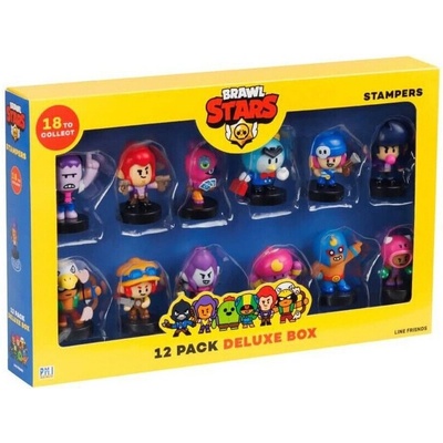 Přívěšek na klíče Brawl Stars Stampers 12 Pack Deluxe Box – Zboží Dáma