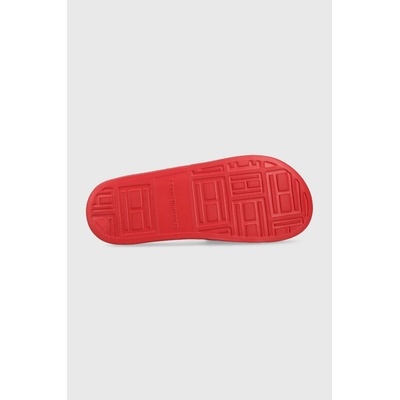 Tommy Hilfiger Чехли Tommy Hilfiger RUBBER TH FLAG POOL SLIDE в червено FM0FM04263 (FM0FM04263)