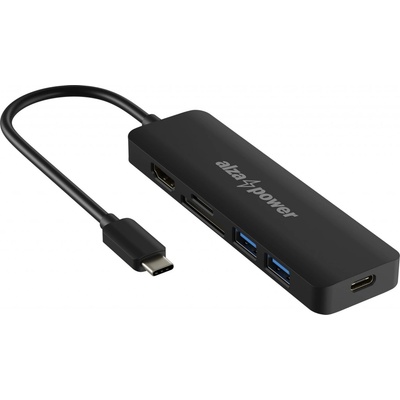 AlzaPower USB-C Dock Station 6v1 APW-HCC6B