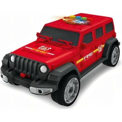 Bavytoy Hasičský jeep s autíčky