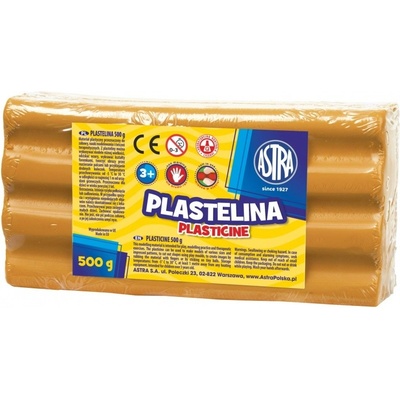Astra Plastelína 500g Oranžová