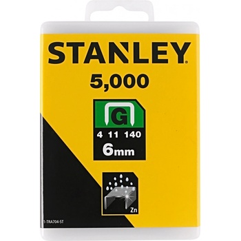 STANLEY 1-TRA704-5T spony HD typ G - 10,6 mm, délka 6mm, 5000 ks