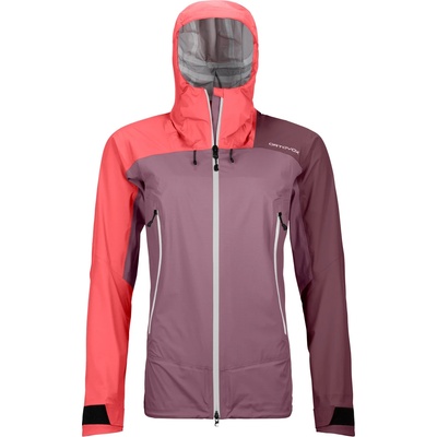Ortovox Дамско водоустойчиво яке Ortovox Women's Westalpen 3L Light Jacket Waterproof jacket - Wild Berry (102-2060-0714)