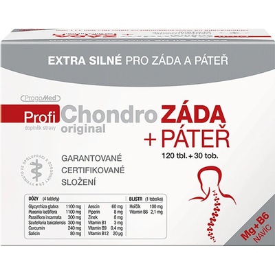 NOVINKA ProfiChondro ZÁDA+PÁTEŘ 120 tablet +30 tobolek