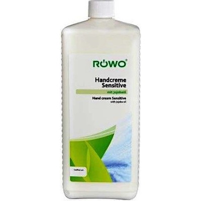 RÖWO® Крем за ръце Sensitive с масло от жожоба, 1000 мл с дозатор