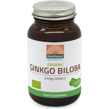 Image 1 of Mattisson Healthstyle Organic Ginkgo Biloba 83.33 mg [60 капсули]