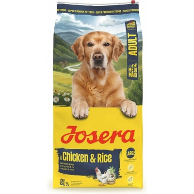 Josera Medi/Maxi Adult Chicken & Rice 2 x 12,5 kg