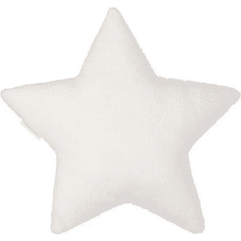 Cotton and Sweets Mini Boho vankúš hviezda vanilka 38cm
