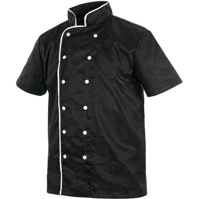 Canis CXS Chef krátky rukáv čierno-biely 42