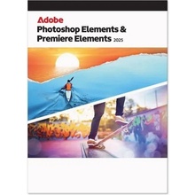 Adobe Photoshop Premiere Elements 2025 MP SK 1 licencia 3 roky