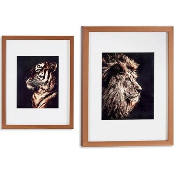 Gift decor Картина Тигър Лъв Кристал Бронз ПДЧ (33 x 3 x 43 cm)