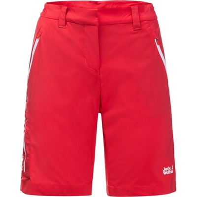 Jack Wolfskin Overland Shorts dámské kraťasy Tulip red