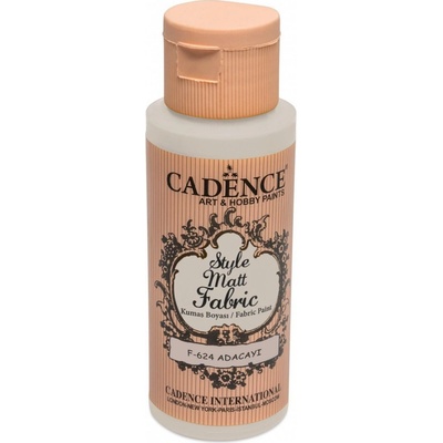 Cadence Textilní barva Style Matt Fabric zelenohnědá 50 ml – Zboží Dáma