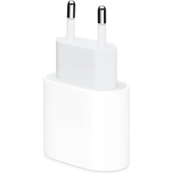 Image 1 of Apple Оригинален адаптер Apple USB C, 20W Fast Charger, Бял