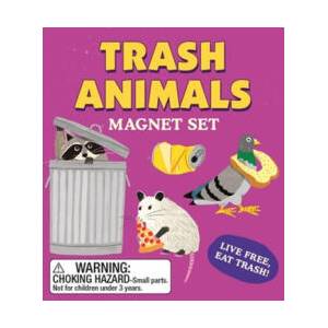 Trash Animals Magnet Set: Live Free, Eat Trash! (ISBN: 9780762484317)