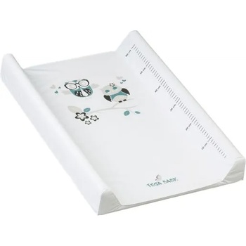 Image 1 of Tega Baby Подложка за повиване Tega Baby - Бухалчета, Бяла (PZPOW01801WH)