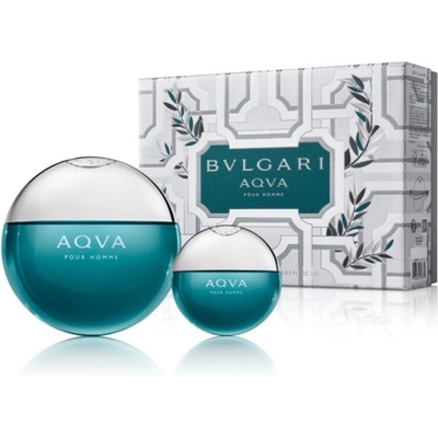 Bvlgari Aqva Pour Homme SET: Toaletná voda 100 ml + 15 ml pánska
