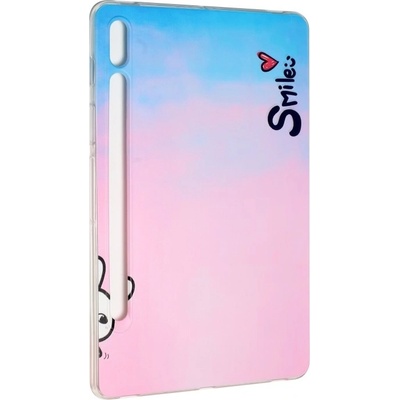Vsetkonamobil 54233 ART Silikónový kryt Samsung Galaxy Tab S8+ / S7+ / S7 FE SMILE