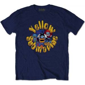 The Beatles Yellow Submarine Baddies Navy Blue XL Риза (YSTS16MN04)
