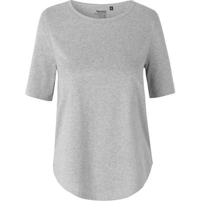 Neutral Dámske tričko s polovičným rukávom z organickej Fairtrade bavlny Športovo šedá