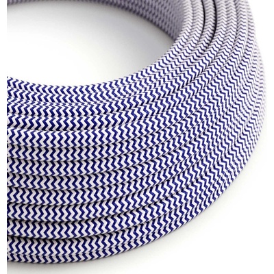Crative Cables RZ12 modro 2x0,75mm² bílý 1 m