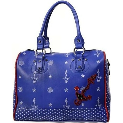 Dámská taška kabelka retro rockabilly pin-up Banned Anchor Handbag