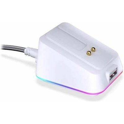 Endorfy Dokovací stanice pro Endorfy LIV Wireless a LIV Plus Wireless, USB-C, USB, RGB, bílá EY0F002
