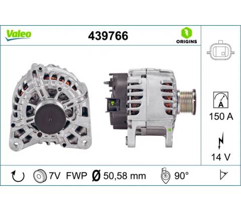Alternátor VALEO 439766