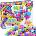 Meliconi WAFLE blocks Meli Basic Pink 600 pieces 50030