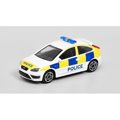 Bburago Ford Focus ST 2013 + stavebnice Policejní Stanice 1:43