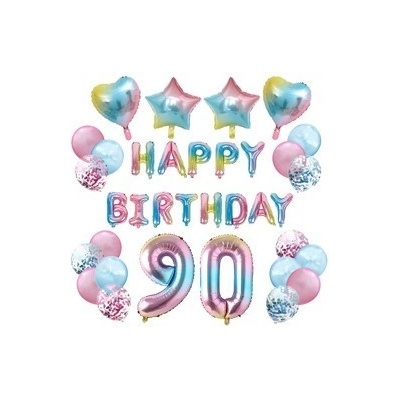 Balónkový set HB duhový číslo 90