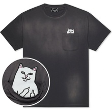 Ripndip LORD NERMAL POCKET TEE CHARCOAL VINTAGE WASH