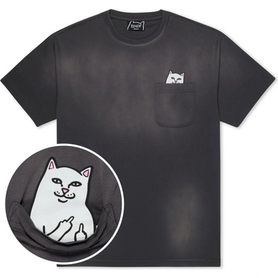 Ripndip LORD NERMAL POCKET TEE CHARCOAL VINTAGE WASH