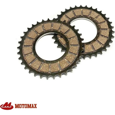 Lamela spojky ferodo TUNING JAWA 50 Pionýr 05,20,21,23 (vyšší tvrdost zubů) sada 2ks *Motomax