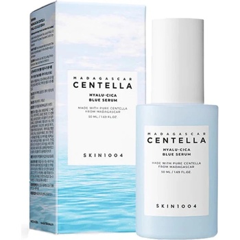Image 1 of SKIN1004 Серум за лице с азиатска центела и 5 вида хиалуронова киселина Skin1004 Madagascar Centella HYALU-CICA Blue Serum (SNP261059)