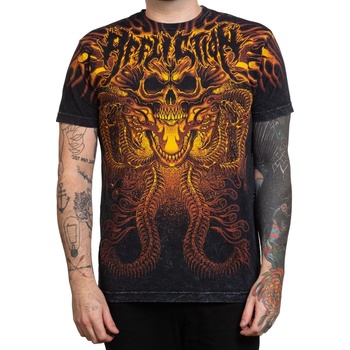 AFFLICTION мъжка тениска affliction - electric storm - a26649-bklv