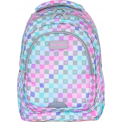 HEAD Ученическа раница Head - Сърца, 3 ципа (AS502024106)