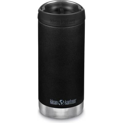 Klean Kanteen Термо бутилка Klean Kanteen TKWide Vacuum Insulated with Café Cap Insulated bottle - Black - размер 355 ml (533-1386-0111)