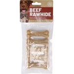 Flamingo Snacks R'Hide Premium Bone - лакомство за куче - кожени кокали 7, 5 см, 5 бр, 100 гр, Белгия - 503319