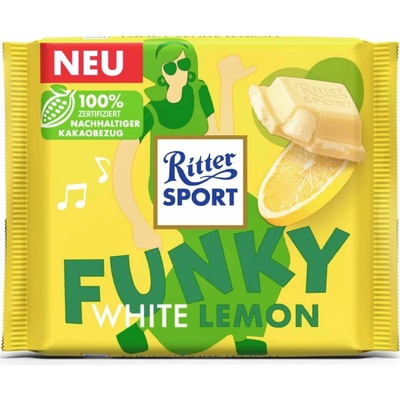 Ritter Sport Funky White Lemon 100 g