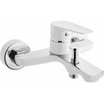 INVENA Смесител за вана и душ Invena Dokos хром-бял (BW-19-002-V)
