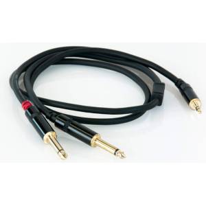 s. Cab PAC381, 2x6.3mm/3.5mm, 1m
