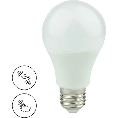 Eko-Light LED žiarovka E27 teplá 2700k 9w 820 lm pohybový senzor