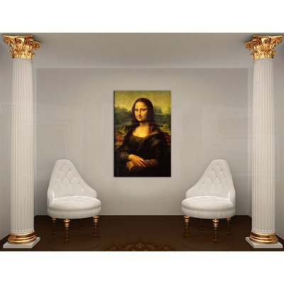 Obraz na plátne MONA LISA – Leonardo Da Vinci - 80x50 cm