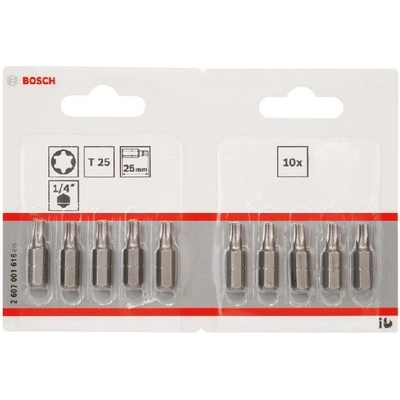 Bit BOSCH Skrutkovací Extra Hart - T25, 25 mm 2607001616