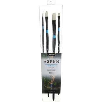 Princeton Artist Brush Aspen Комплект четки 4 бр (P6500SET400)